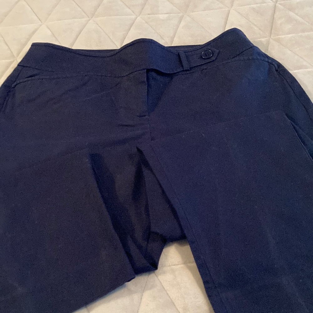 Talbots Navy Blue Capri Pants